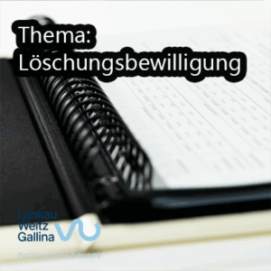 Löschungsbewilligung