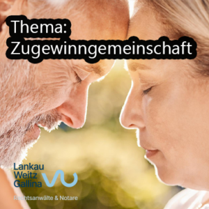 Zugewinngemeinschaft