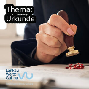 Urkunde