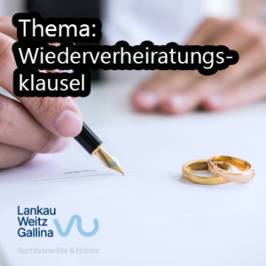 Wiederverheiratungsklausel